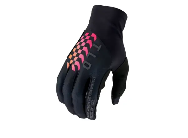 Troy Lee Designs Flowline gloves Flipped Black