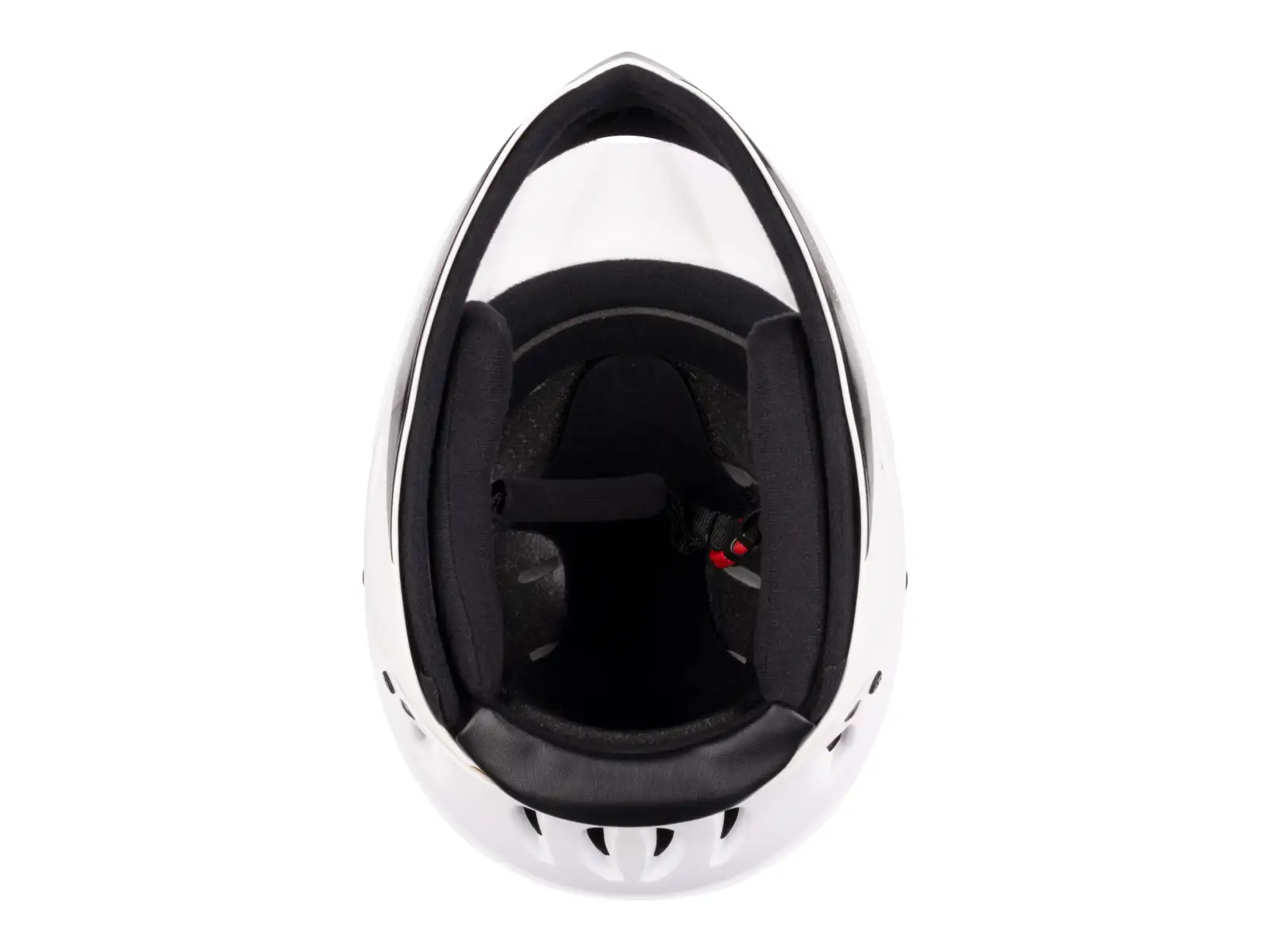Force Downhill Junior helmet white matte