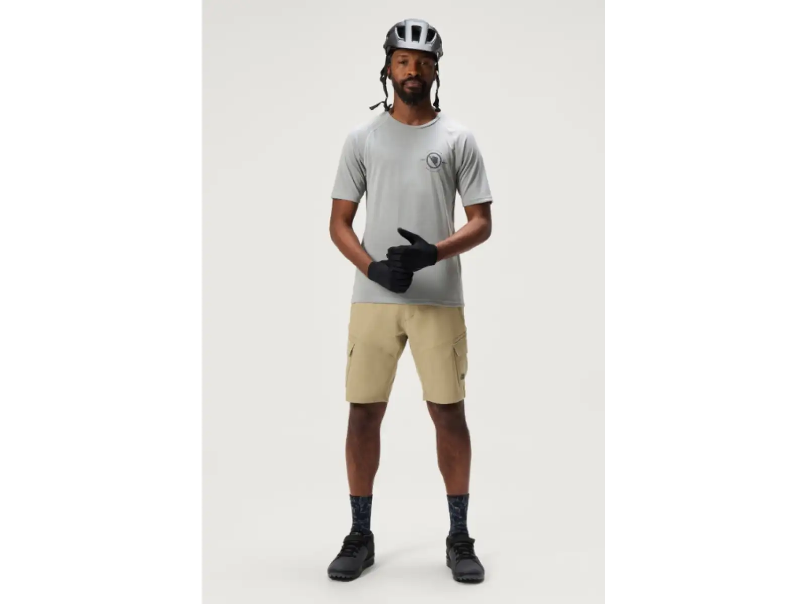 Endura Loop men's jersey short sleeve Dreich Grey