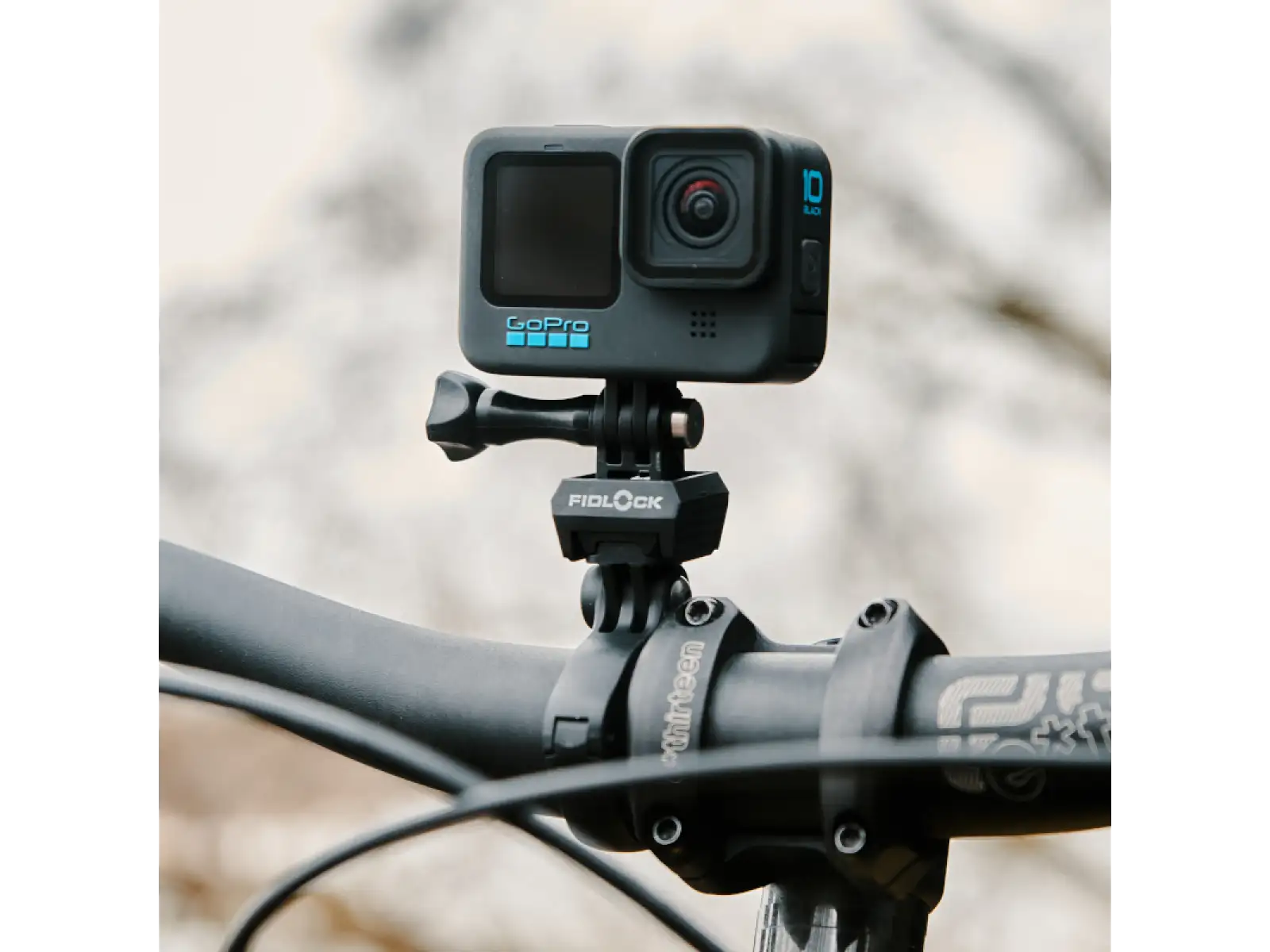 Fidlock Pinclip action camera mount black