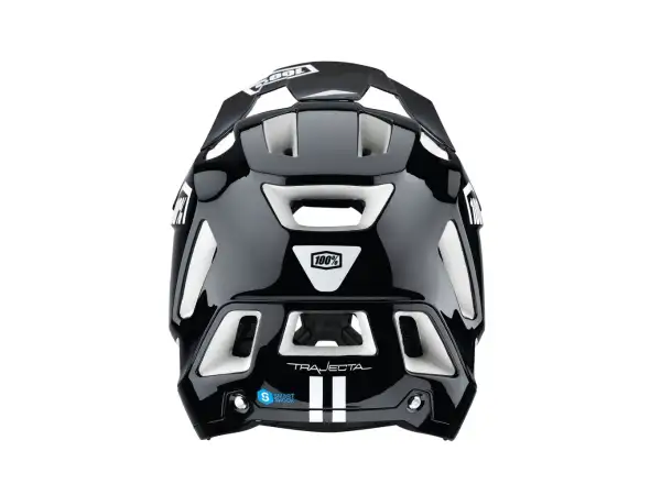 100% Trajecta w/Fidlock Helmet Black/White