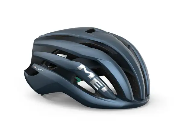 MET Trenta MIPS cycling helmet Navy Silver