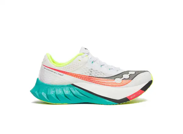 Saucony Endorphin Pro 4 men's running shoes white/mutant