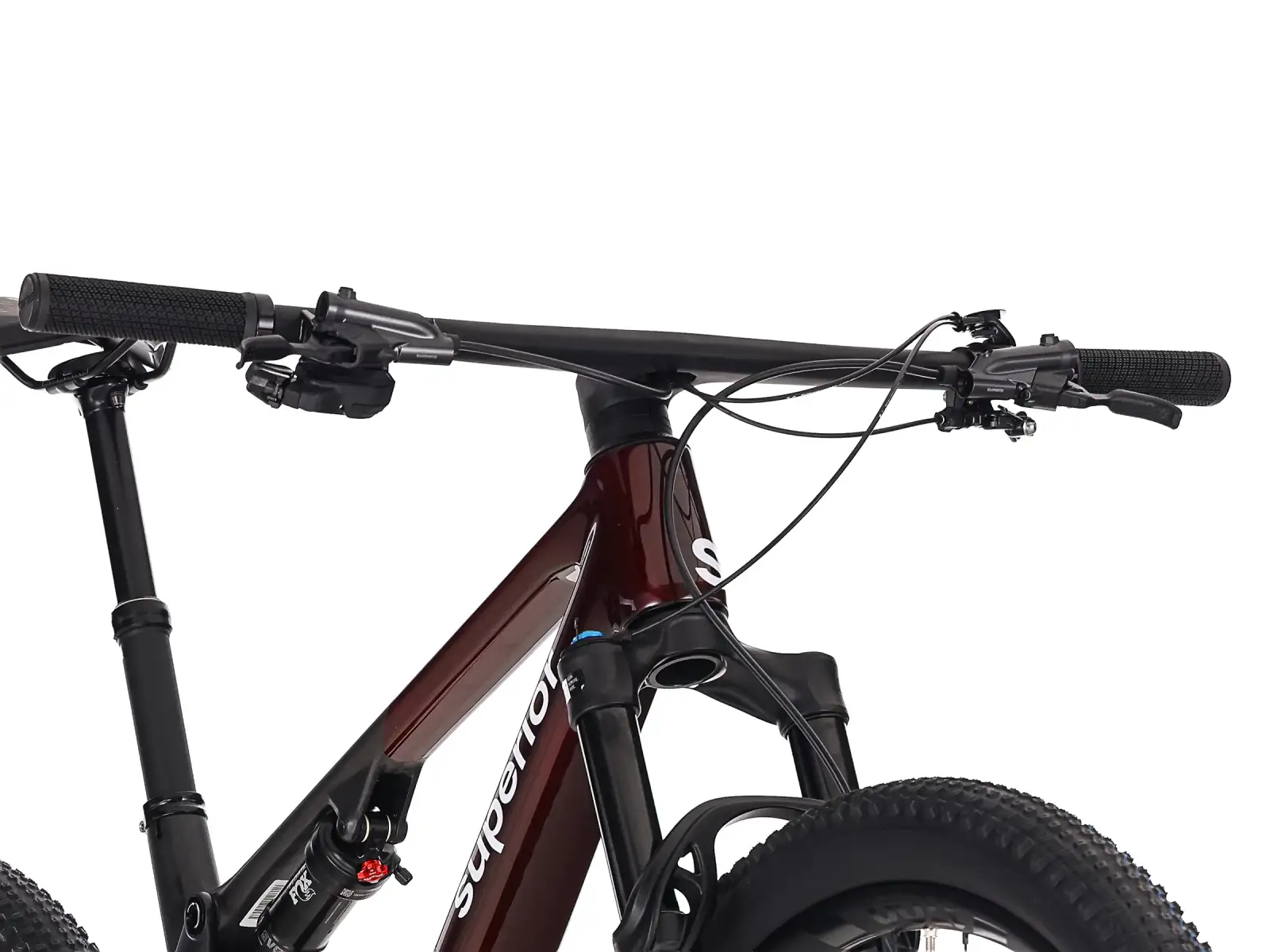 Superior XF 9.6 Team full-suspension Red Carbon/Matte Carbon
