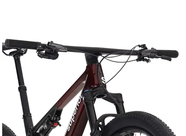 Superior XF 9.6 Team full-suspension Red Carbon/Matte Carbon