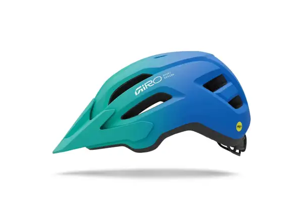 Giro Fixture II MIPS Youth child helmet Mat Aqua Green/Blue Jewel Fade