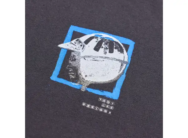 Troy Lee Designs Portrait men's short sleeve T-shirt Carbon