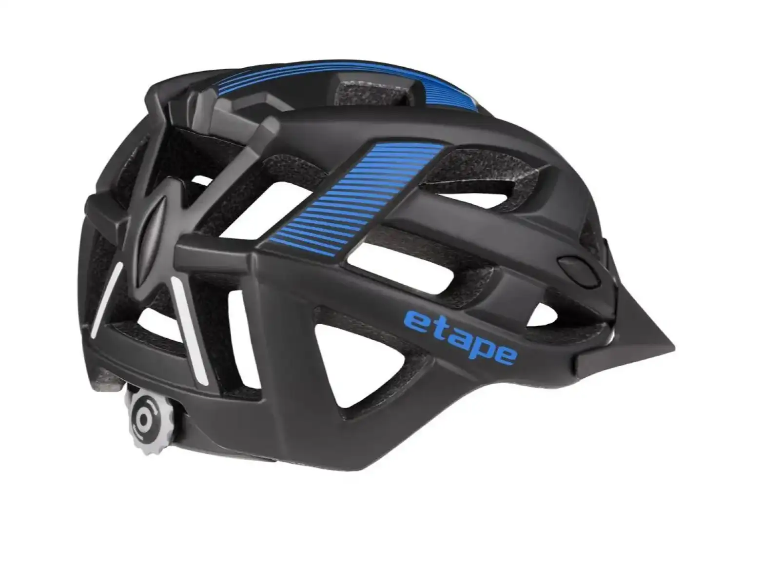 Etape Escape cycling helmet black/blue matte