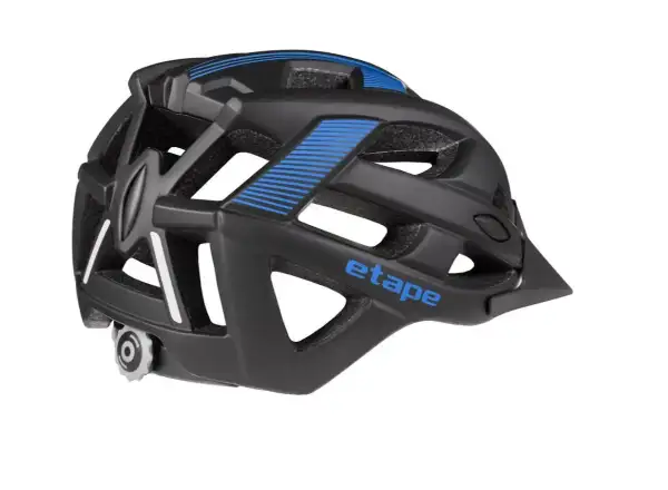 Etape Escape cycling helmet black/blue matte