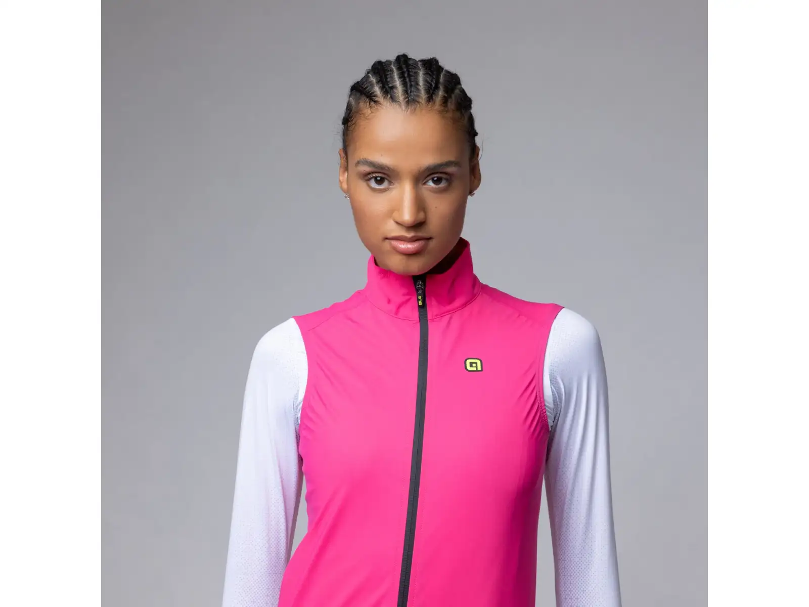 Alé Klimatik Guscio Racing 2.0 women's cycling vest Fuchsia