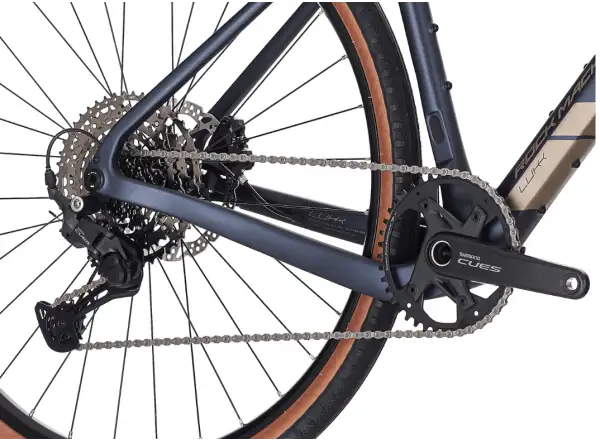 Rock Machine Lukk Cr 10 gravel bike Matte Deep Ocean Blue