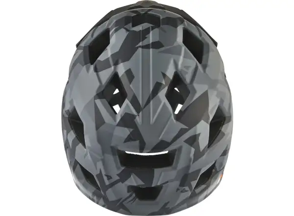 Alpina Rupi children's helmet Black/Camo Orange Matt
