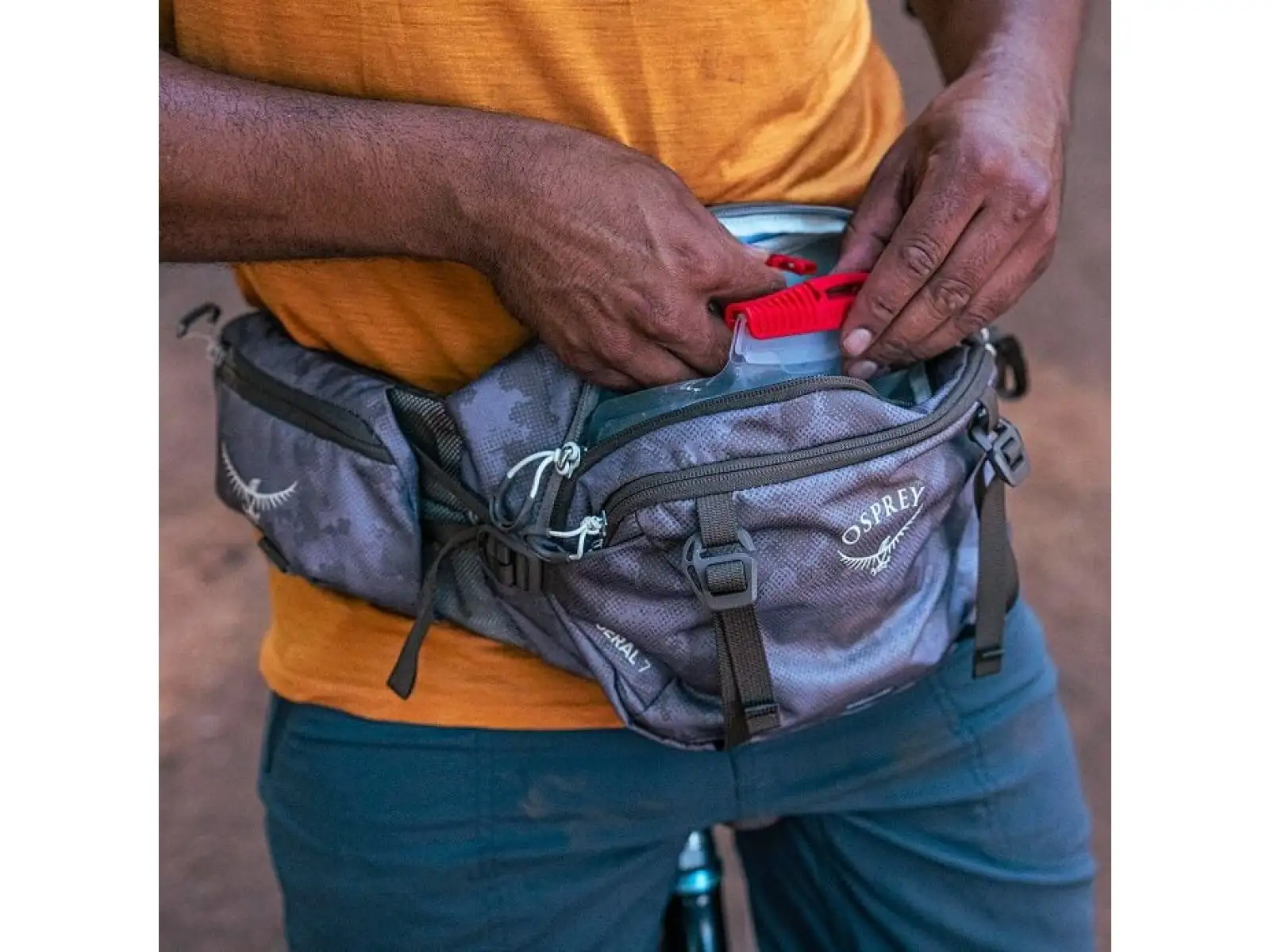 Osprey Seral 7 waist pack Raven Black