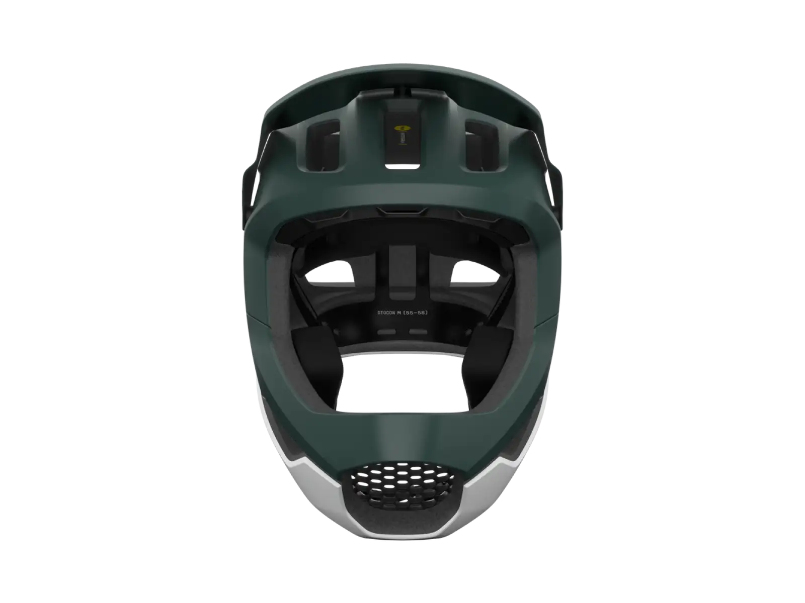 POC Otocon Race MIPS MTB helmet Pargasite Green Matt/Hydrogen White Matt