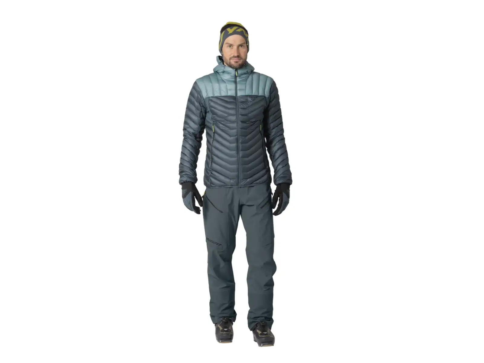 Dynafit Ridge Ultralight Down men's jacket Smoke Blue