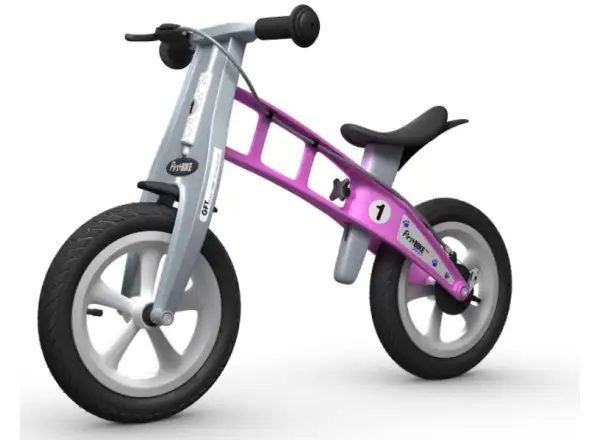 First Bike Street children's balance bike pink