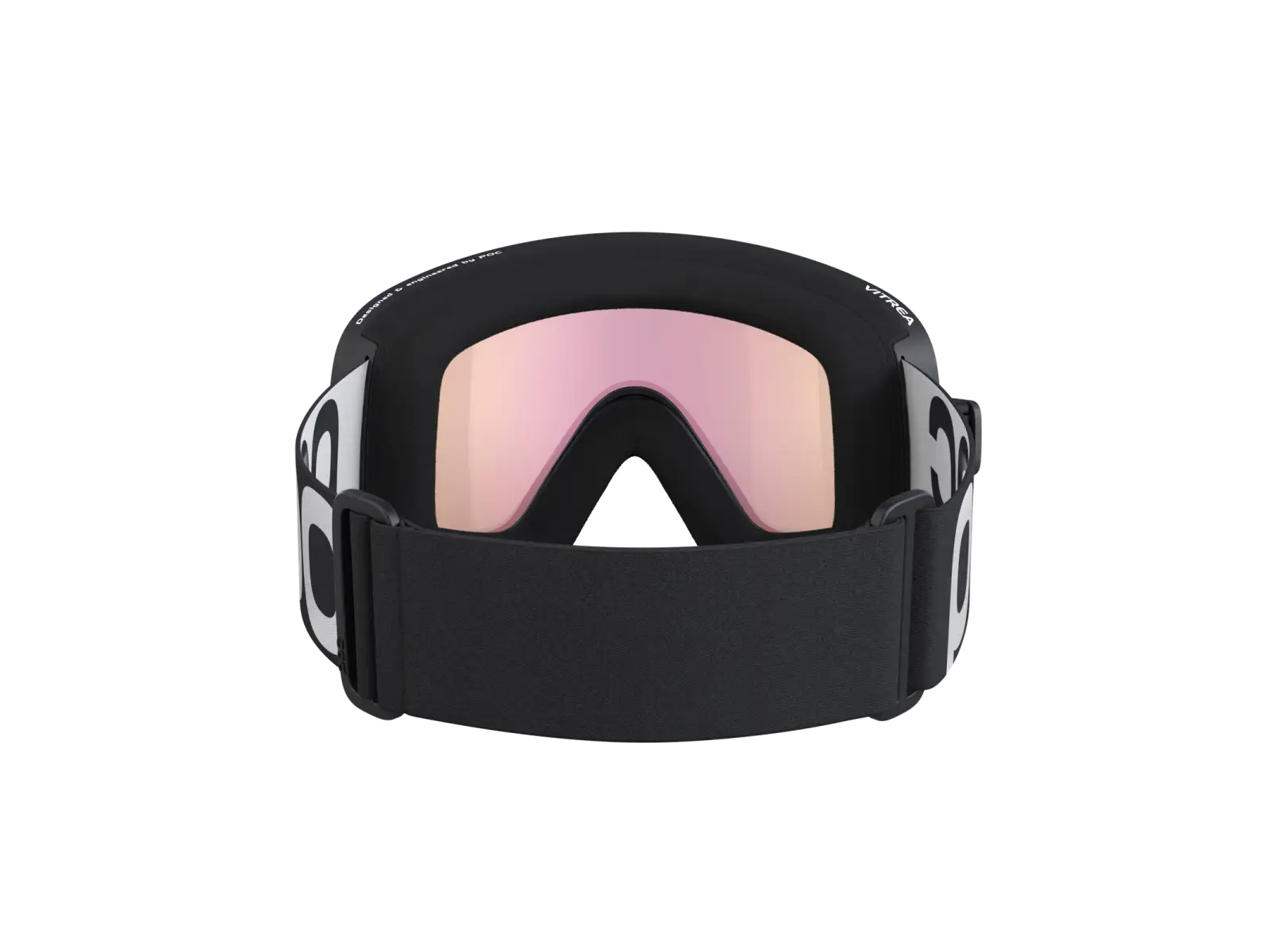 POC Vitrea ski goggles Uranium Black/Partly Sunny Orange