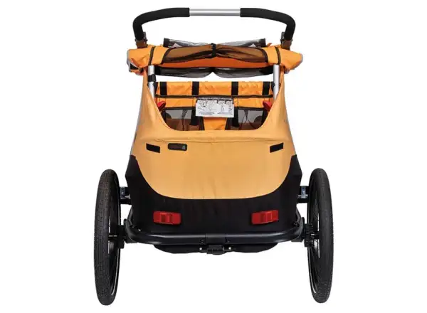 XLC DUOs BS-C10 two-seater trailer 20" Marigold/Anthrazit