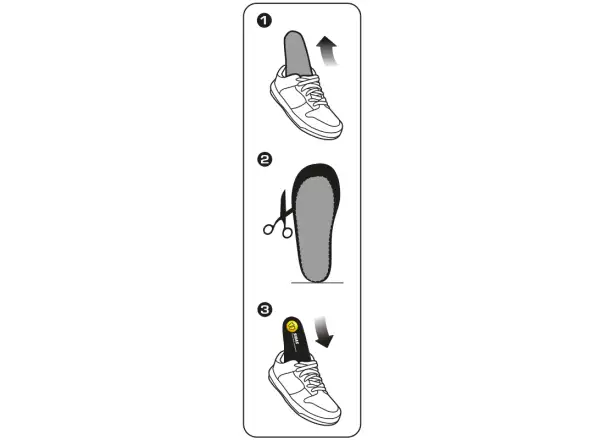 Sidas Cushioning Gel Slim insoles 1 pair