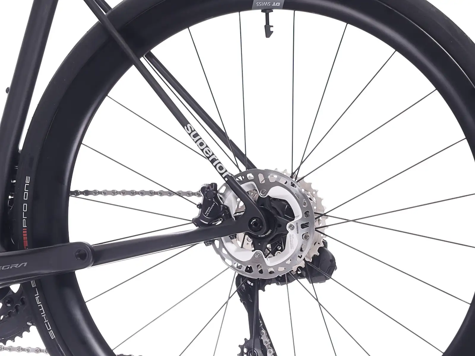 Superior RR 9.8 road bike Matte Carbon / White