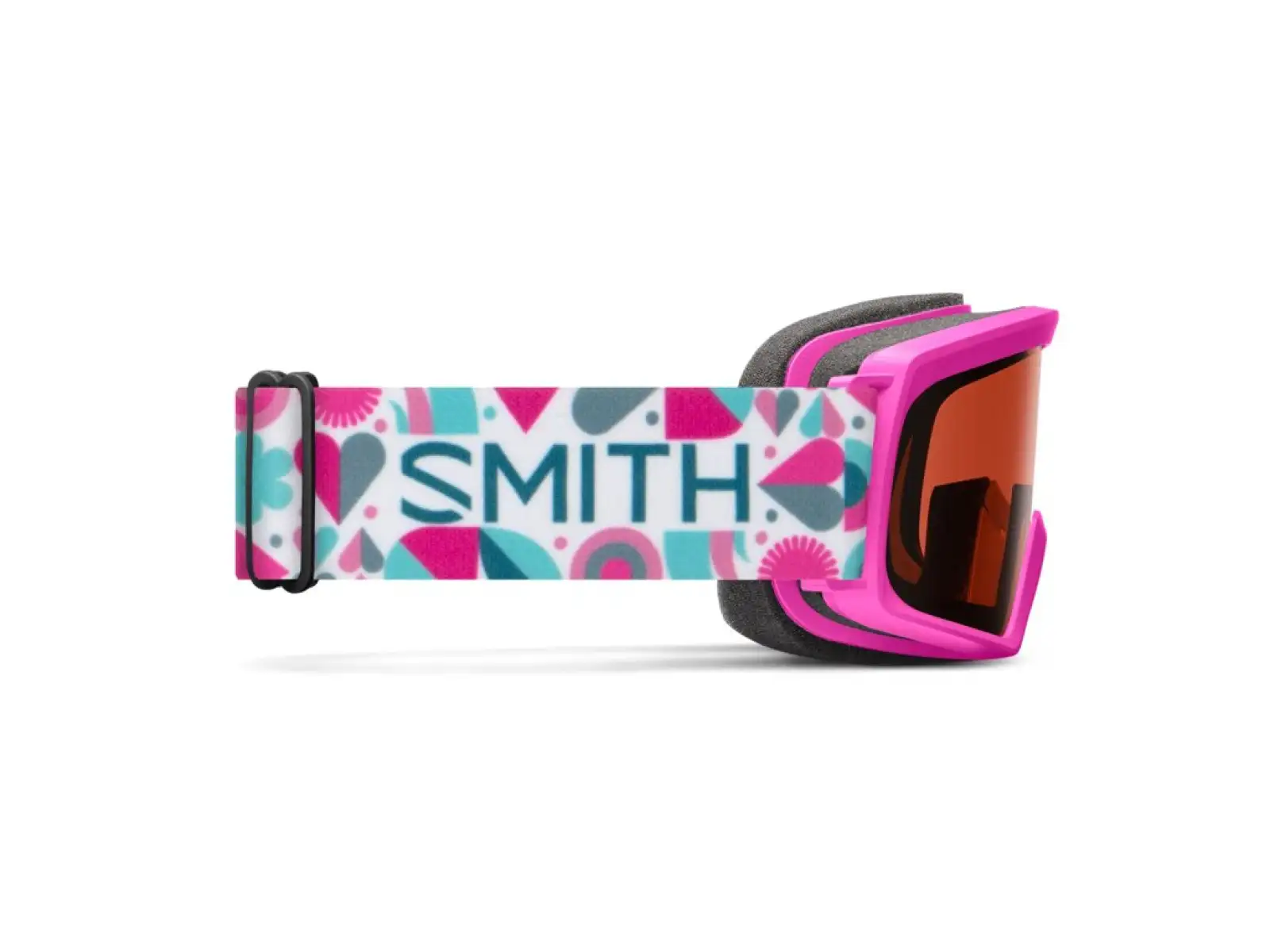 Smith Rascal children's ski goggles Vivid Pink Hearts / RC36