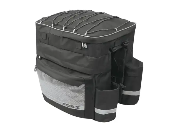 Force Target triple pannier bag for rack 35 l black