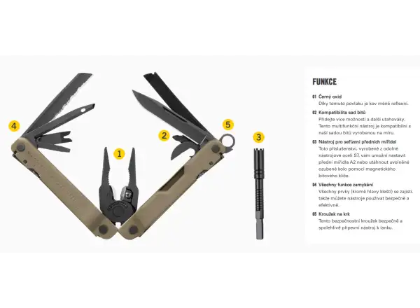 Leatherman Super Tool 300M multitool Coyote Tan
