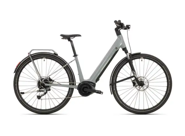 Superior eXR 6050 BLS Touring e-bike Gloss Gray/Chrome Silver