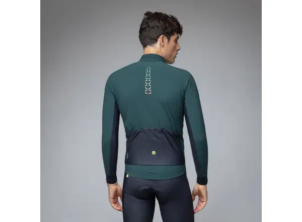 Alé R-EV1 Thermo Shield men's winter cycling jacket Bottle Green