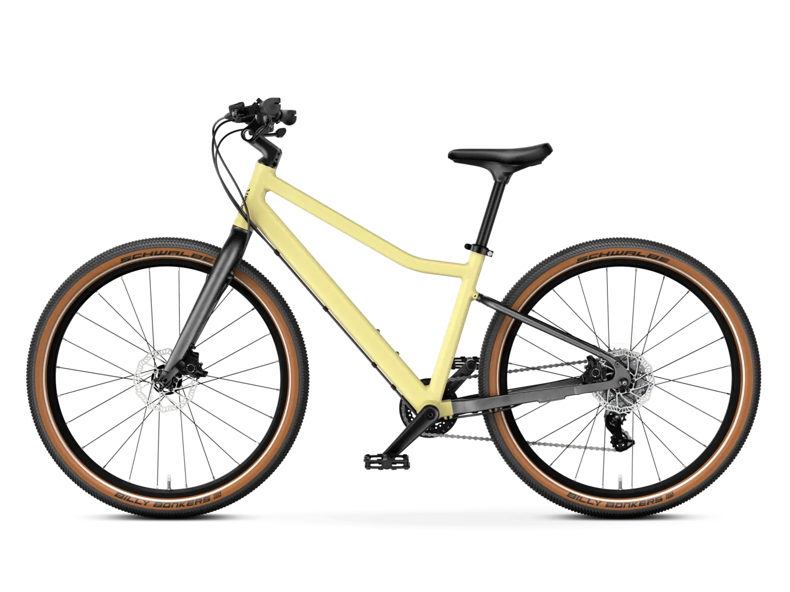 Woom 5 EXPLORE kids bike mellow yellow