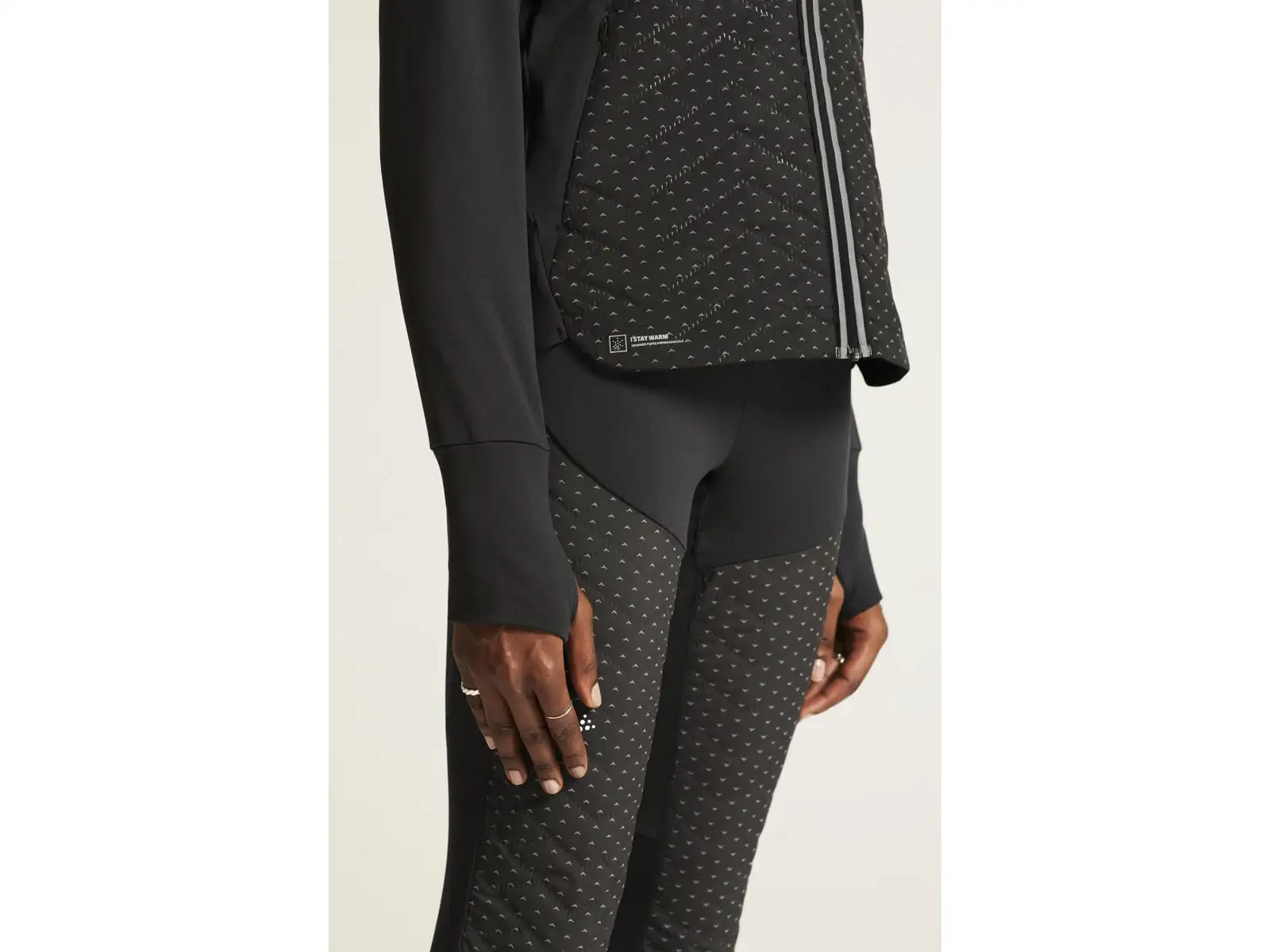 Craft ADV SubZ Lumen women's running jacket black