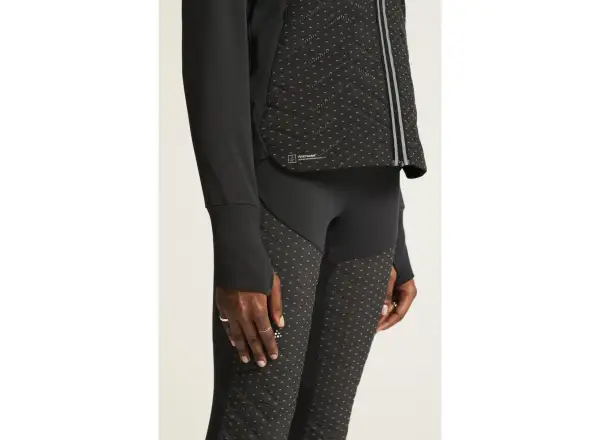 Craft ADV SubZ Lumen women's running jacket black