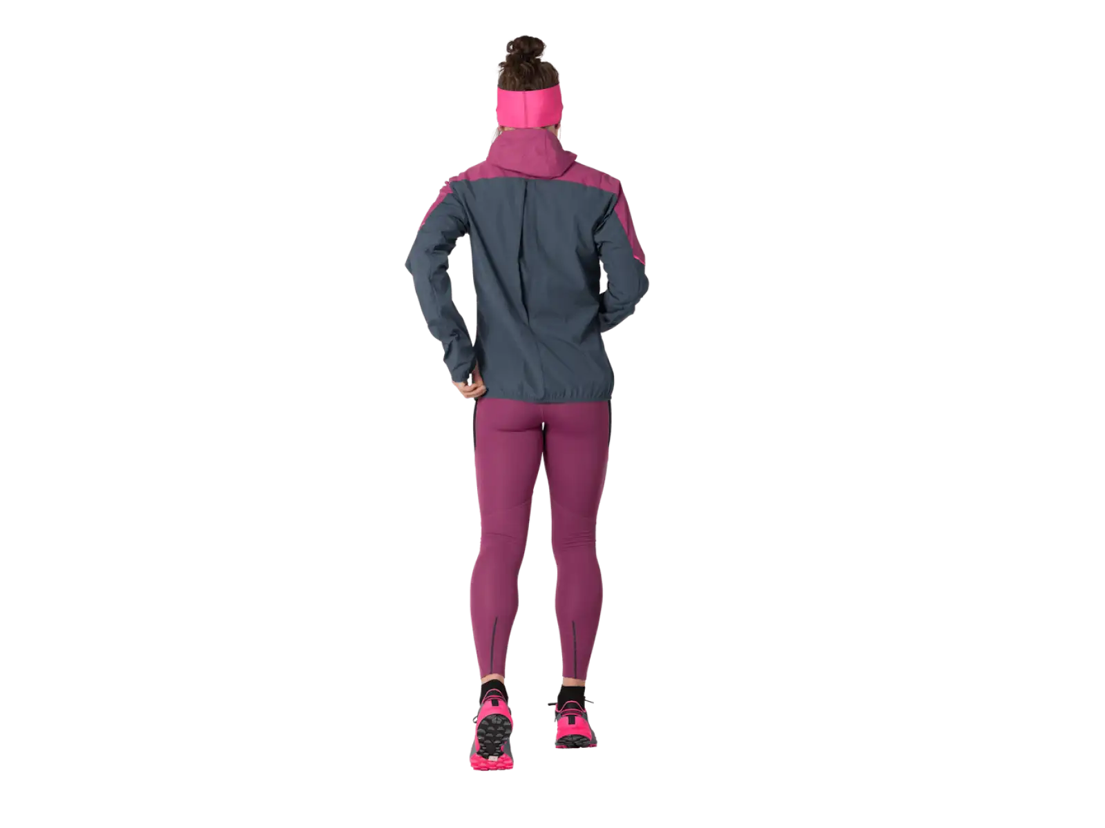 Dynafit Alpne Wind women's running jacket Magenta