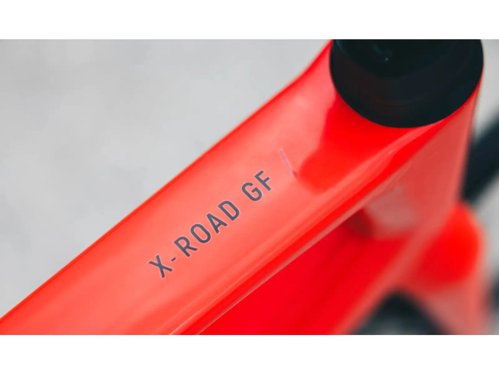 Superior X-Road 9.5 GF road bike gloss grey / orange red