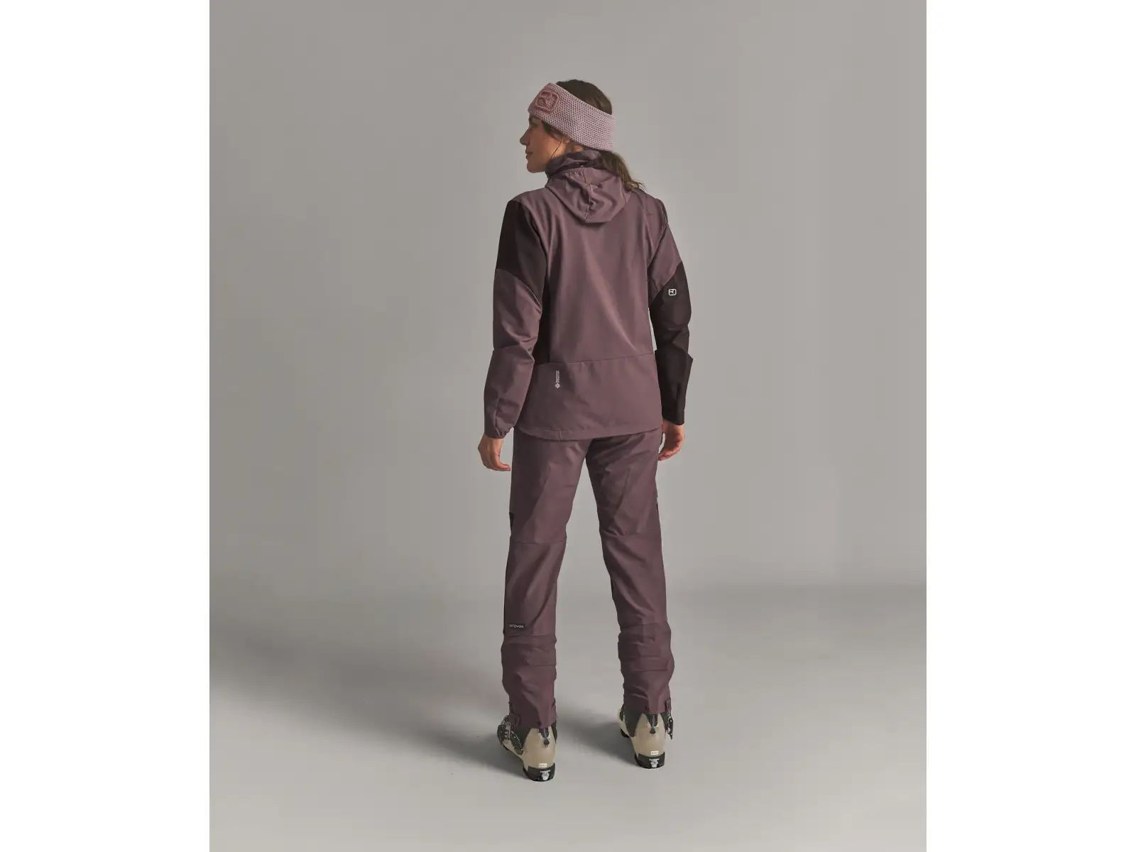 Ortovox Ortler Softshell Plus Jacket women's softshell jacket Chestnut