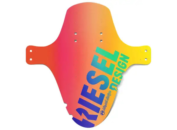 Rie:sel Design Kol:oss front mini mudguard flipflop red/gold