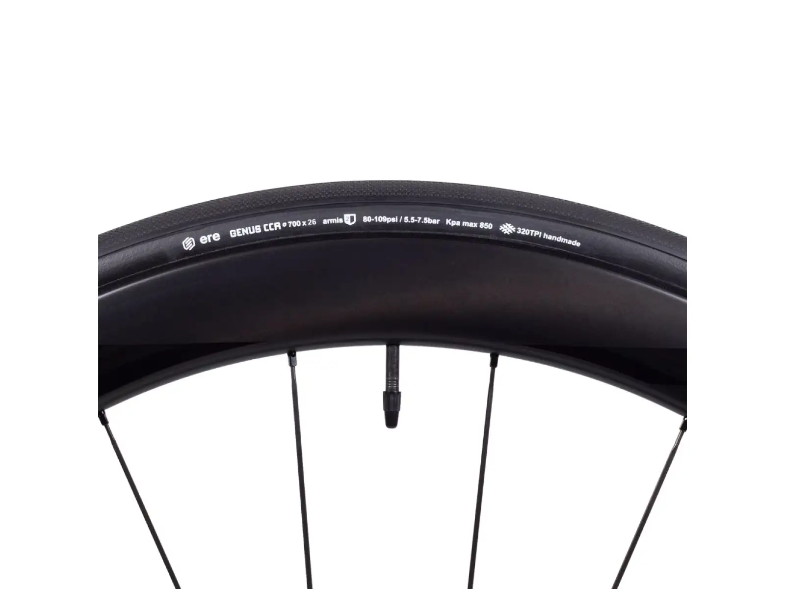 Ere Research Genus Pro CCR 26-622 road tire kevlar Black