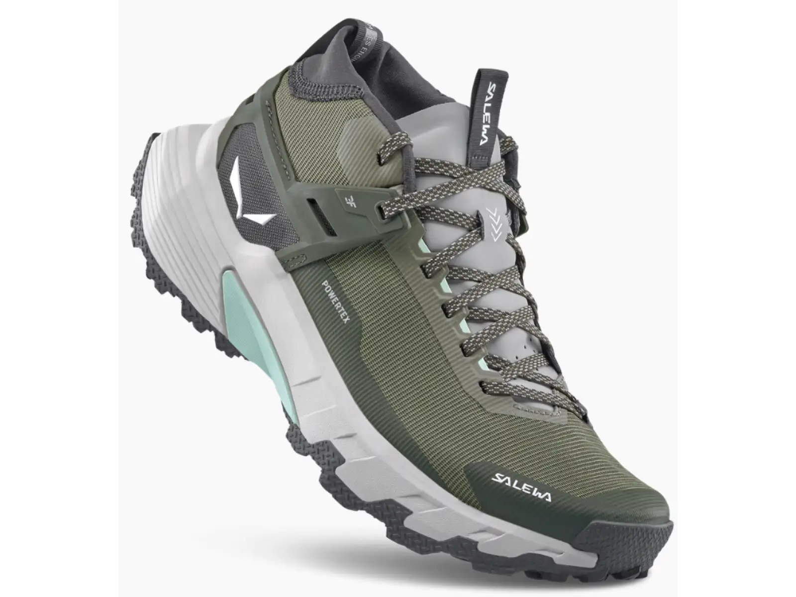 Salewa Pedroc 2 MID PTX women's shoes Faded Green / Dark Olive
