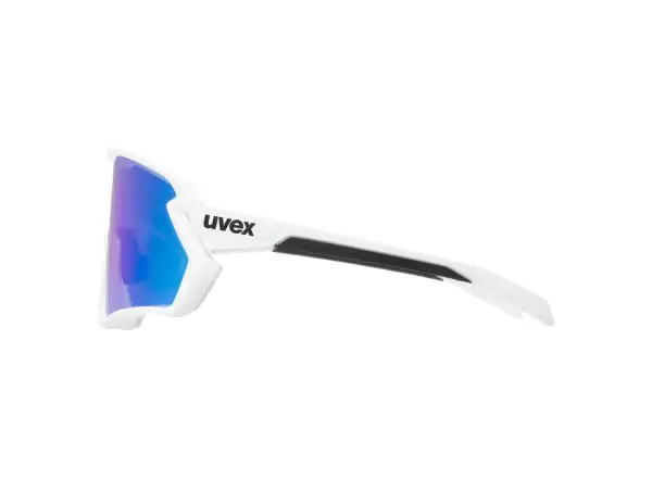 Uvex Sportstyle 231 2.0 glasses White Matt/Mirror Blue