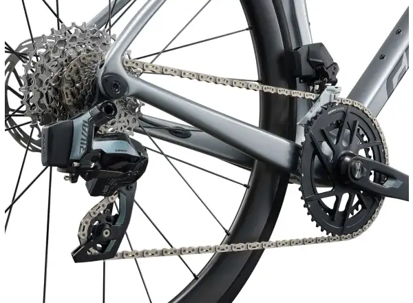 Giant TCR Advanced Pro 1 AXS road bike Tech Silver