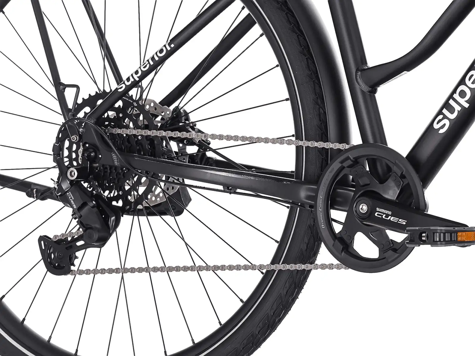 Superior Blox 6.4 T MS city bike Matte Black