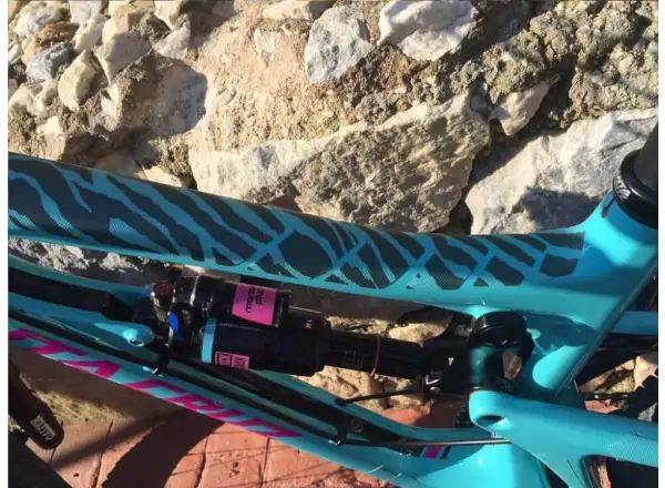 All Mountain Style frame protection stickers basic Clear/Zebra