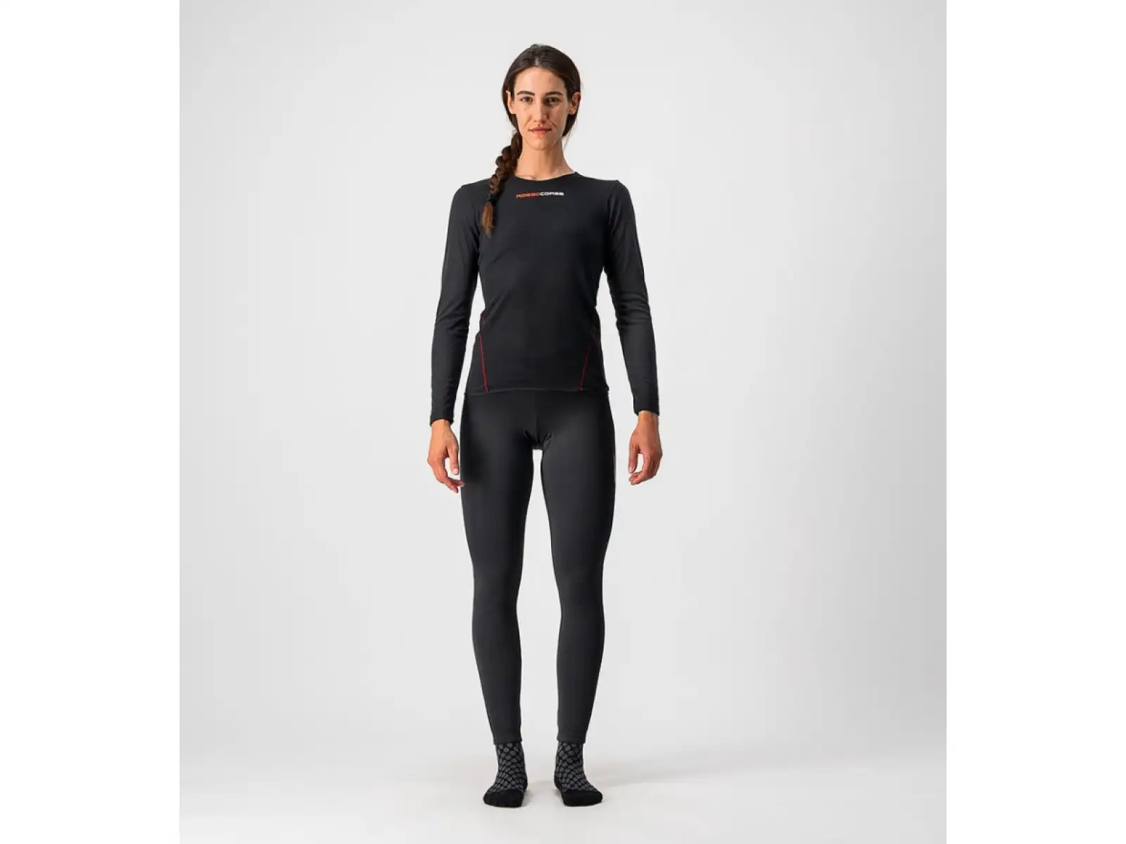 Castelli Prosecco women's base layer long sleeve Black
