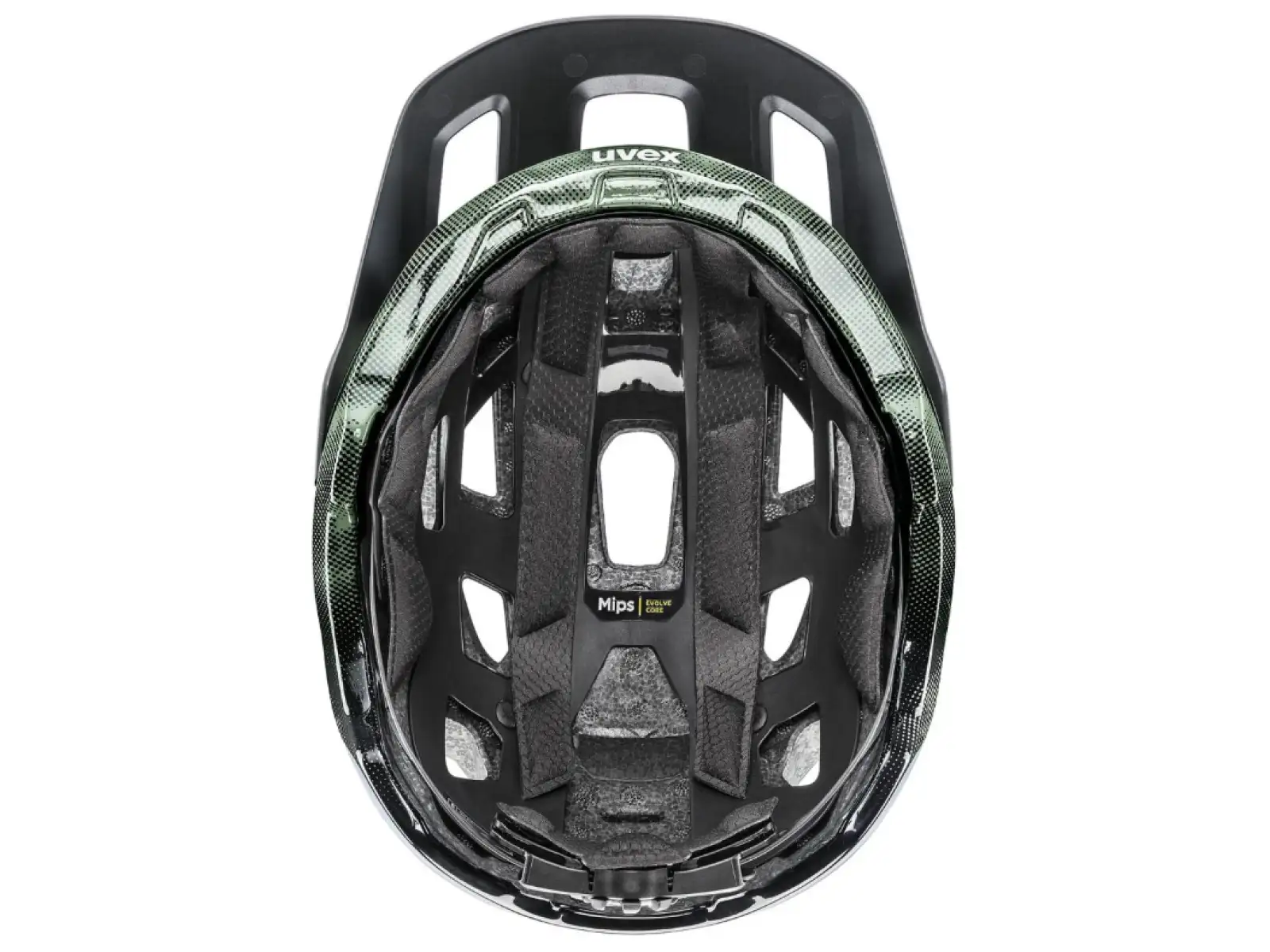 Uvex React MIPS MTB helmet Moss Green/Black Matt