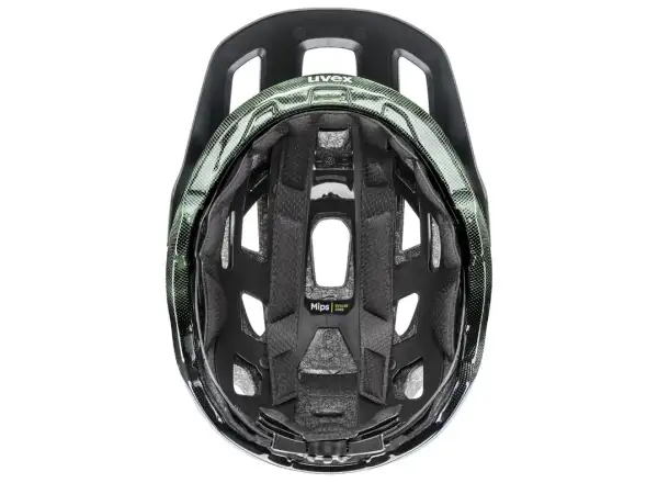 Uvex React MIPS MTB helmet Moss Green/Black Matt