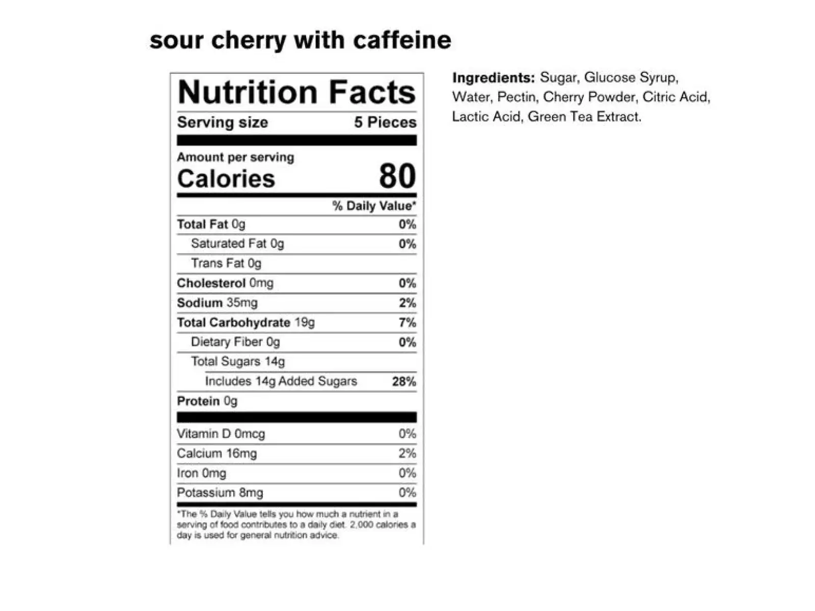 Skratch Labs Energy Chews fruit candy 50 g cherry + caffeine
