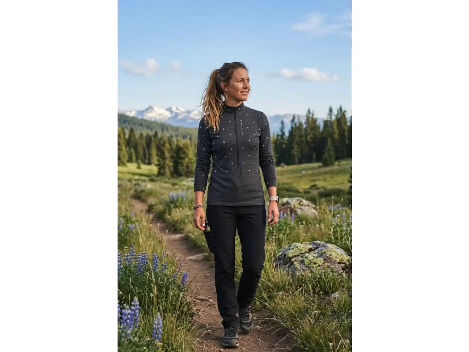 Maloja CopperbeechM. women's hoodie Moonless