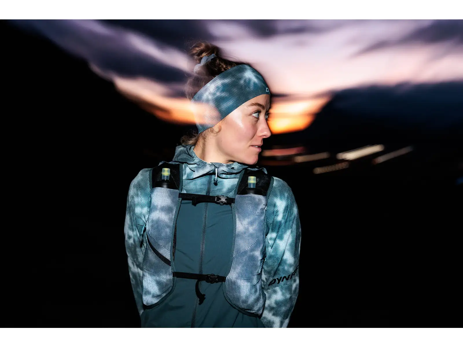 Dynafit Trail 6 Reflective running vest Cinder/Smoke Blue