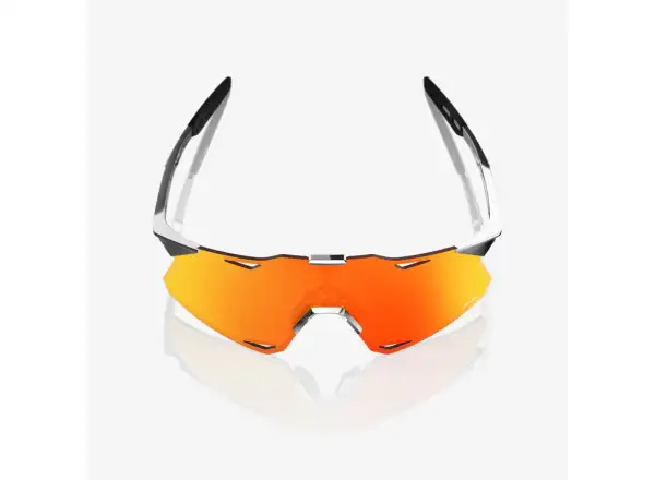 100% Hypercraft glasses Black Chrome/HiPER Red Mirror
