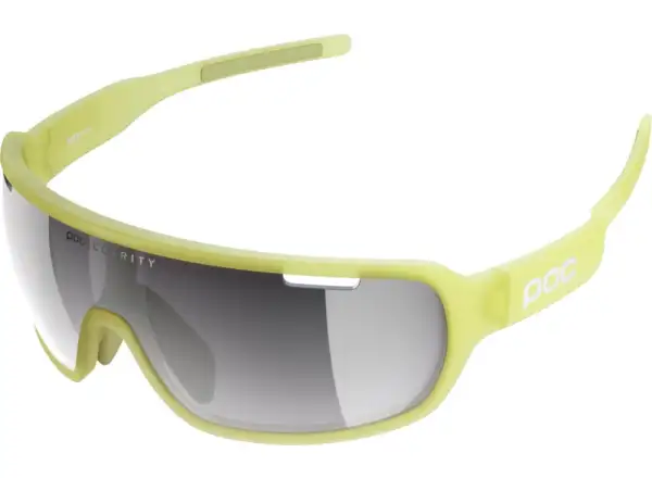 POC Do Blade cycling glasses Lemon Calcite Translucent
